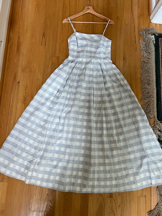 Caroline Constas Dresses & Skirts - Caroline Constas Blue and White Gingham Sundress